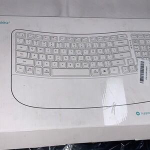 Nulea RT Keyboard Wave Keys Wireless Ergonomic Keyboard